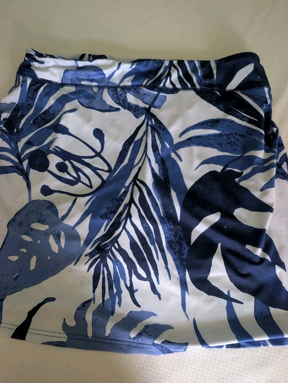Ana Clare Active Blue & White Skort Large Golf , Tennis , Pickleball, Casual
